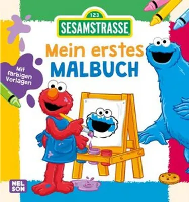 Produktbild von Sesamstraße: Mein erstes Malbuch