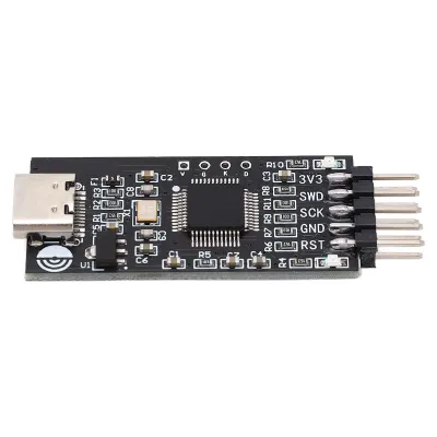 Imagen del producto de Simulador de descarga, depurador de desarrollo para STM32, dispositivo de descarga para desarrollo, programador de emuladores, depurador de desarrollo, emulador para STM32