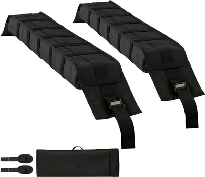 Image de SucceBuy Coussin souple pour galerie de toit, grand coussin universel de 83,8 cm pour galerie de voiture, capacité de charge de 79 kg pour bagages, kayak, canoë, SUP, snowboard, paddleboard