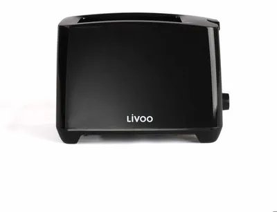 Image de Grille-pain 2 tranches - LIVOO - DOD162N - 750 W - Thermostat réglable : 7 niveaux - Noir