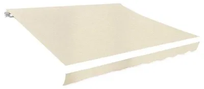 Image de Toit de remplacement pour pergola - Couverture de terrasse interchangeable, dimensions 3 x 2,5 m - PVC - Protection UV - Avec système de fixation à volant - Pour jardin et terrasse - Vert armée