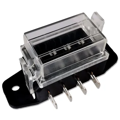 Produktbild von Sicherungshalter | MTA UniVAL | 4-fach | 32V | 135A | liegend