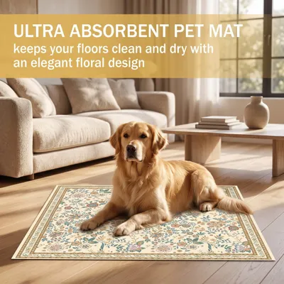 Imagen del producto de Alfombras de entrenamiento para perros, 2 unidades, reutilizables, para mascotas