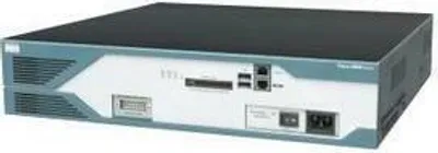 Produktbild von Cisco 2821, 10, 100, 1000 Mbit/Sek, 10/100/1000Base-T(X), Ethernet (RJ-45), IOS, 128-bit AES, 192-bit AES, 256-bit AES, 3DES, DES, 2U