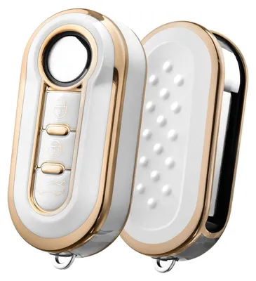 Immagine prodotto di Custodia protettiva per chiavi auto, compatibile con Fiat