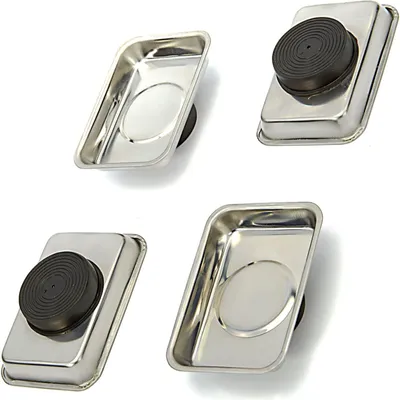 Immagine prodotto di Serie di vaschette magnetiche, acciaio inox, 26 x 93 mm