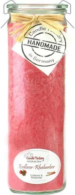 Produktbild von Candle Factory Big Jumbo, Zylinder, Pink, Rhabarber, Erdbeere, 100 h, 1 Stück(e)