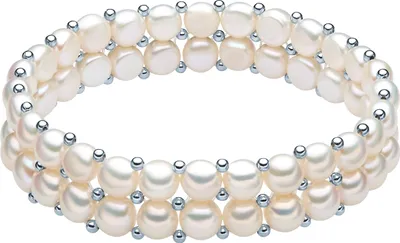 Produktbild von Valero Pearls Ohrstecker Sterling Silber Süßwasser-Zuchtperle 19,0 cm 60201666