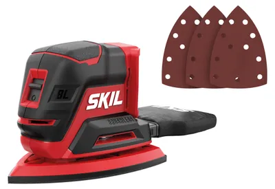 Produktbild von SKIL 3715CA Akku-Multischleifer (für Ecken/Kanten,Einhandbedienung,ergonomisch)