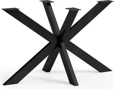 Obrázek produktu pro Rám stolu Spider kovové nohy stolu 120x72x70 cm antracitový