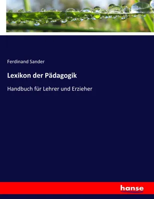 Produktbild von Lexikon der Pädagogik