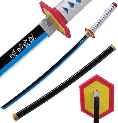 Zdjęcie produktu dla Miecz bambusowy Anime Cosplay Katana 103 cm w stosunku 1:1