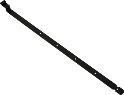 Immagine prodotto di Cerniera per tapparella nera 120 cm curva a mezza luna - Al pezzo