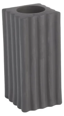 Image de Storefactory, bougeoir Nickebo, gris foncé (15 cm)