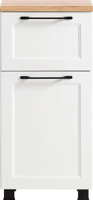 Produktbild von Badmöbel Unterschrank in weiß MARLING-03, B/H/T ca. 40/79/35 cm