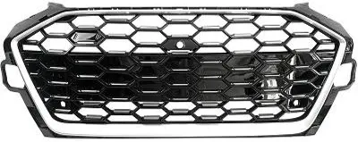Produktbild von DIEDERICHS 1020843 Kühlergrill Frontgrill für AUDI A4 B9 Avant (8W5, 8WD) Schwarz/Silber