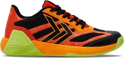 Immagine prodotto di Hummel Algiz VI scarpe da uomo indoor nero rosso arancio taglia 46