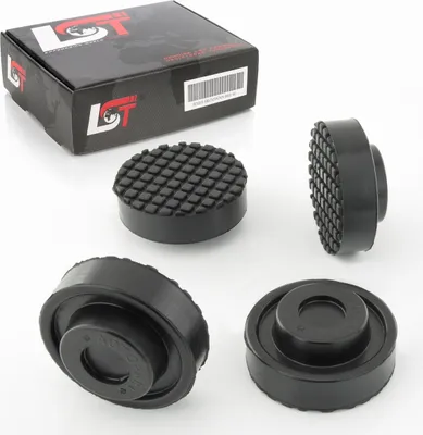 Produktbild von 4x Adapter Wagenheber Aufnahme Hebebühnen Gummiauflage Gummi Ø 64x28mm für Fiat