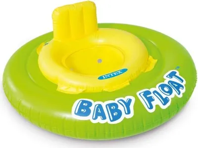 Intex 56588 aufblasbarer Schwimmsitz, 76 × 76 cm, für Kinder von 1–2 Jahren