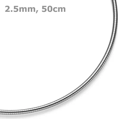 2-5mm-Halsreif-aus-585-Weißgold-rund-50cm