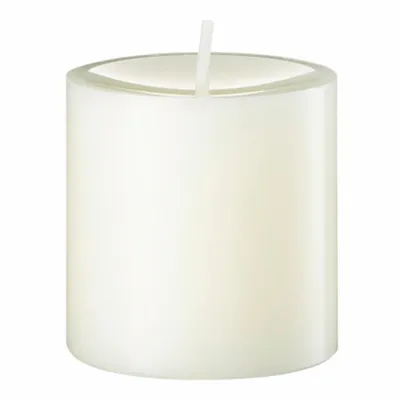 Immagine prodotto di Engels Kerzen Original Stumpen Gegossen, Stumpkerze, Stump Kerze, Paraffin, Elfenbein, Ø 8 cm, H 8 cm, 62008080009