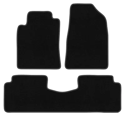 Image de Tapis de sol en moquette pour Toyota Camry V 1996-2001 (berline) – jeu 4 pièces, noirs, sur mesure – Wielganizator BASIC