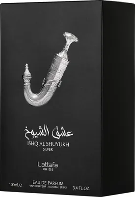 Immagine prodotto di Pride Ishq Al Shuyukh Silver by Lattafa for Unisex - 3.4 oz EDP Spray