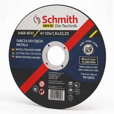 Produktbild von Schmith S41A-02 Trennscheibe Metall 125x1,0 mm