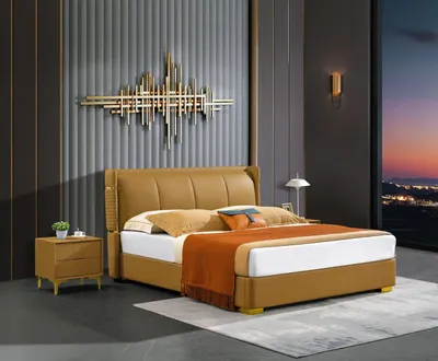 Produktbild von Schlafzimmer Bett Polsterbett Doppelbett Betten Big Design Luxus Doppel 180x200