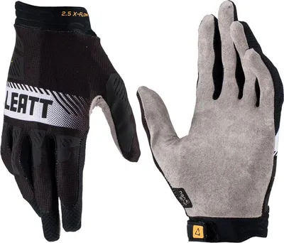 Produktbild von Moto 2.5 X-Flow Handschuh Schwarz Schwarz/Weiss Grösse S