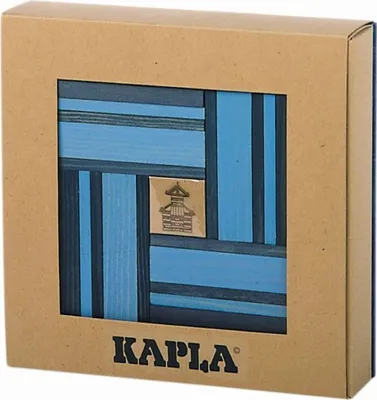 Produktbild von Kapla BL+BP, 3 Jahr(e), Holz, 41 Stück(e), 1 kg