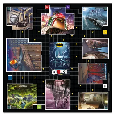 Produktbild von Winning Moves Cluedo Batman – Gesellschaftsspiel für die Familie für 2 bis 6 Spi