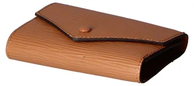 Obrázek produktu pro Dámská peněženka Madras z přírodní kůže, ručně vyrobená, se zapínáním na knoflík