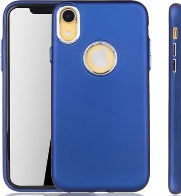 Produktbild von Apple iPhone XR Hülle - Handyhülle für Apple iPhone XR - Handy Case in Dunkelblau