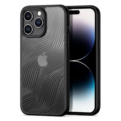 Produktbild von Dux Ducis Aimo Hülle für iPhone 15 Pro - Schwarz KP28069