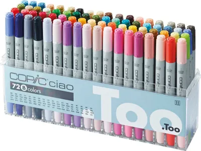 Produktbild von COPIC Hobbymarker ciao 72er Set B