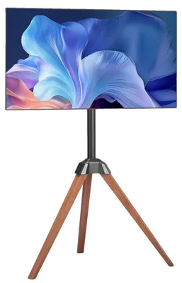 Produktbild von VEVOR Rollender TV-Ständer, Mobiler TV-Wagen für 35-100 Zoll LED/LCD/OLED Flach-/Curved-TVs, Tragbarer Monitorständer mit Rädern für bis zu 198 lbs für Wohnzimmer, Schlafzimmer, Büro, Außenbereich, Max VESA 800x600mm, Kein Tablett-a, 3 Halterungen