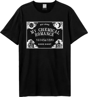 Produktbild von Amplified - "Ouija" T-Shirt für Herren/Damen Uni GD3432 (S) (Schwarz)