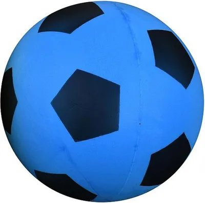 Produktbild von Pre-Sport -  Schaumstoff Fußball RD2330 (Einheitsgröße) (Blau/Schwarz)