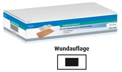 Zdjęcie produktu dla Hipoalergiczne plastry iniekcyjne 2x4cm, 200 szt. PFL