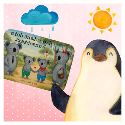 Produktbild von Personalisierte Badematte Koala Familie - Geschenk, Duschvorleger selbst gestalten, personalisierter Badvorleger, Koalabär, Bruder, Familienzeit