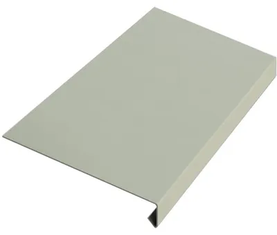 Obrázek produktu pro Okapnice RŠ 250, 3 bm, Prefalz hladký, Světle šedá P.10 RAL 7005