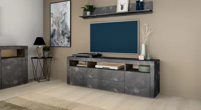 Produktbild von TV-Schrank "Santa Fe" schiefer-Nachbildung