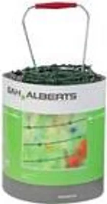 Produktbild von Alberts Stacheldraht grün, Länge: 50 m, Draht-Ø: 2 mm, Stachelabstand: 100 mm
