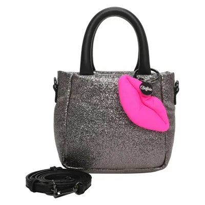 Produktbild von BUFFALO Abendtasche Handtasche Glitter Boxy24 Crossbody Bag Dark Grey grau