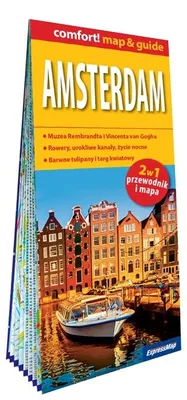 Obrázok produktu pre Amsterdam laminowany map&guide 2w1: przewodnik i mapa