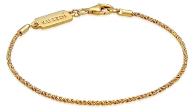 Produktbild von Armband von Heren, aus 925er Sterlingsilber, handgefertigt mit Karabinerverschluss