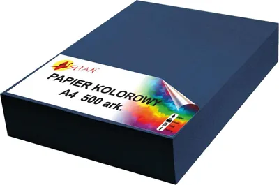 Immagine prodotto di Carta colorata A4 80g blu navy 500 fogli