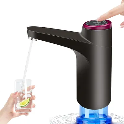 Produktbild von Wasserspender, Tragbare Trinkwasserpumpe, Elektrische Wasserpumpe Dispenser, USB wiederaufladbar, Wasserspender Pumpe