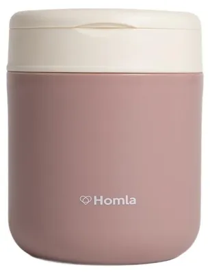 Zdjęcie produktu dla HOMLA Pojemnik POPPIE na jogurt różowy 380 ml